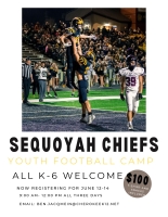 Sequoyah Youth Football Camp 2023
